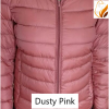 Ladies Hip Jacket - Reversible - Classic Colours Ember Down