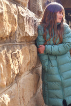 Ladies Knee-Length Jacket Ember Down