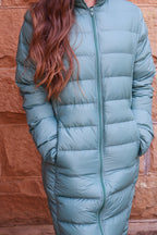 Ladies Knee-Length Jacket Ember Down